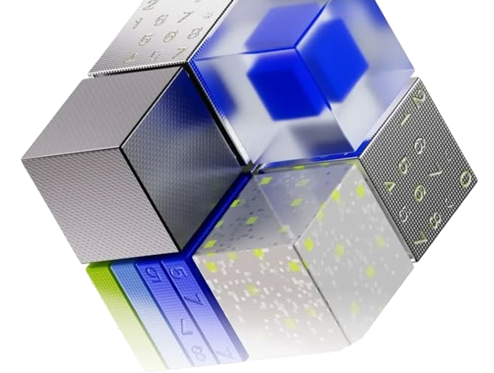 3D AI Cube Visual