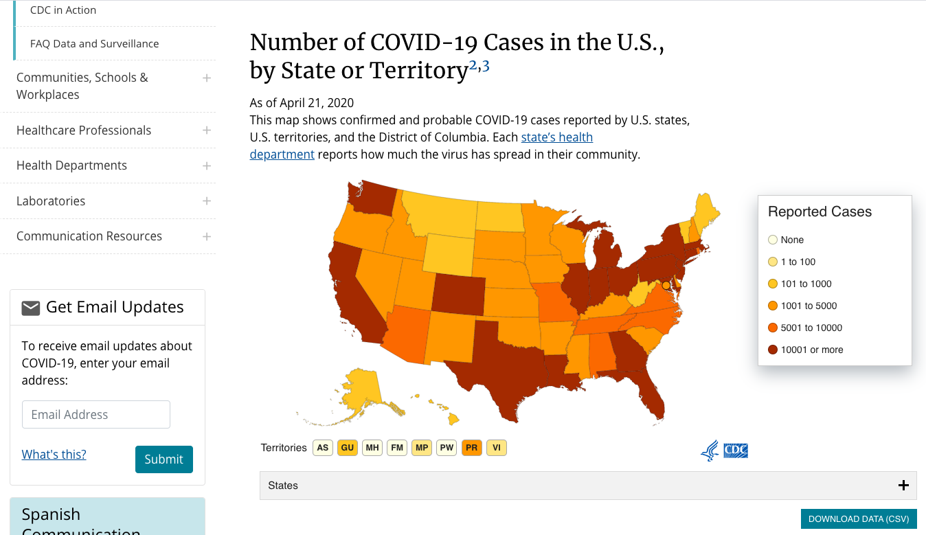 Coronavirus Disease 2019 Tracking Apps- Why They Are Useful? 3 CDC COVID 19 Dashboard _ AppVenturez Blog