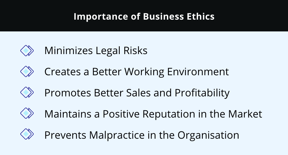 Importance Of Ethical Practices In Business Understanding the importance of business ethics