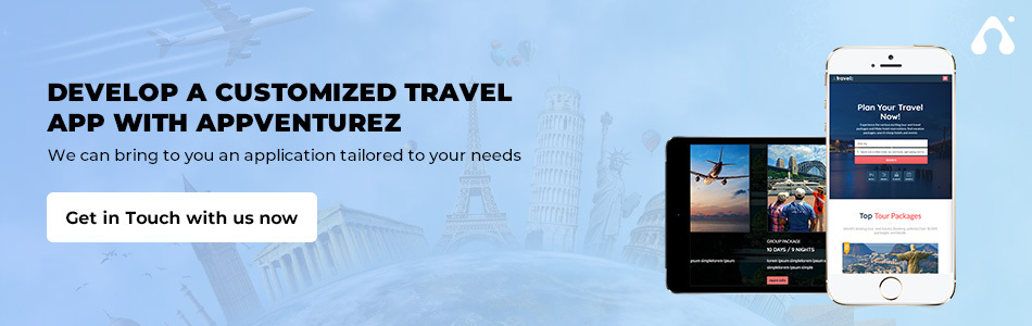 develop a customized travel app with appventurez