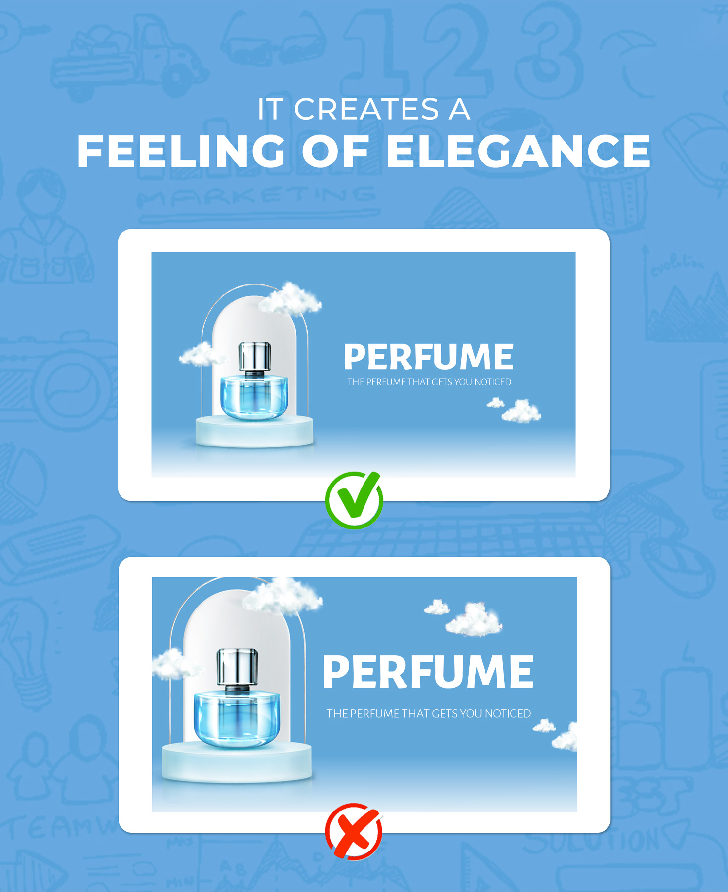 White Space Creates a Feeling of Elegance