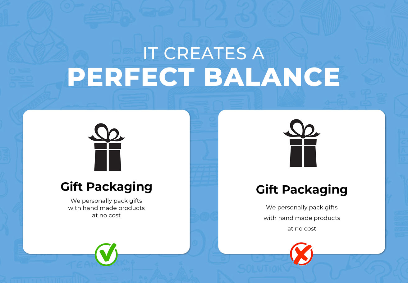 White Space Creates a Perfect Balance
