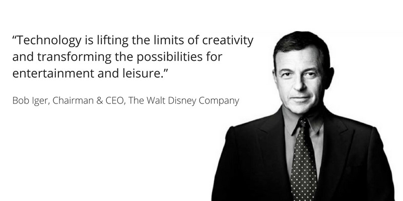 Walt Disney CEO Bob Iger Famous Quote