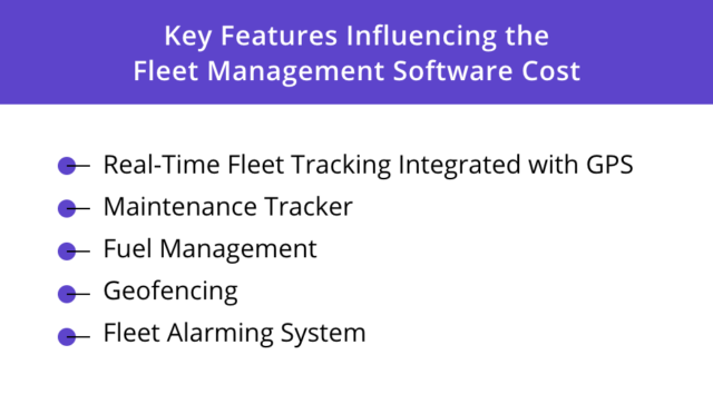 Fleet Management Software Cost : Comprehensive Guide