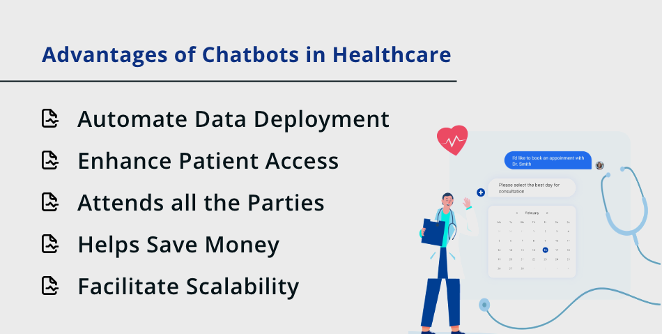 benefits of chatbots in healthcare