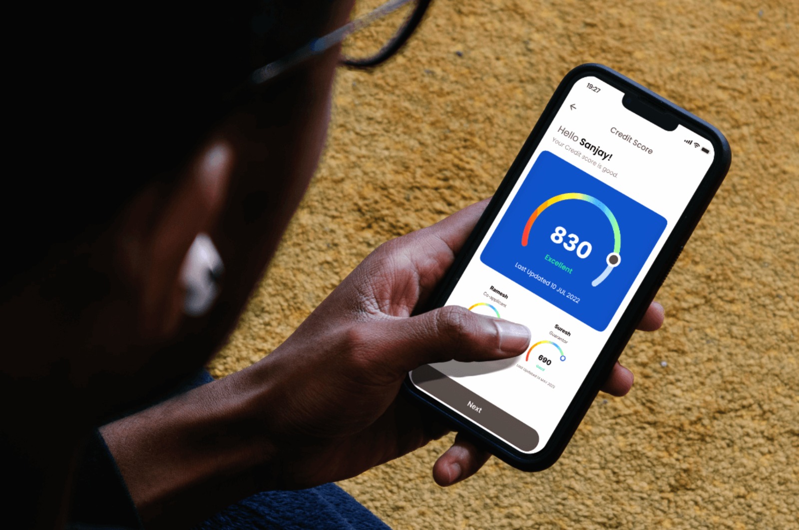 Clickit App Interface - Raftaarr Project