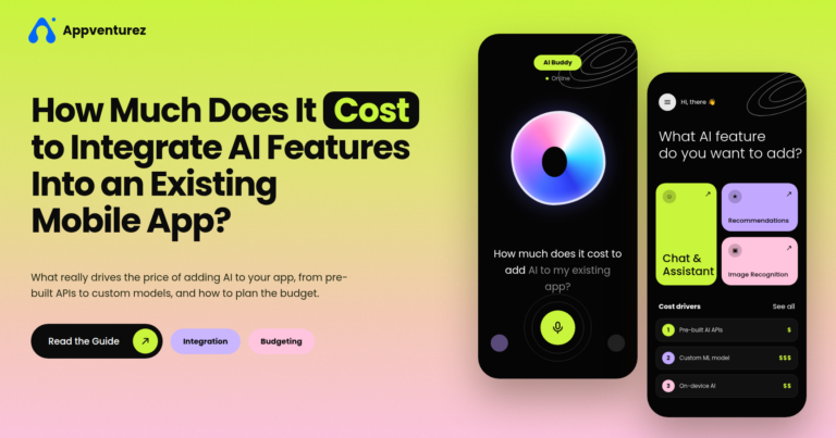 Cost-to-Integrate-AI-Features-Into-an-Existing-Mobile-App