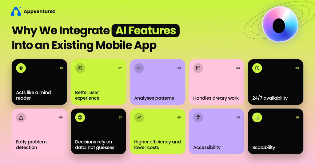 Why We Integrate AI Features Into an Existing Mobile App